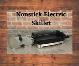 Nonstick Electric Skillet